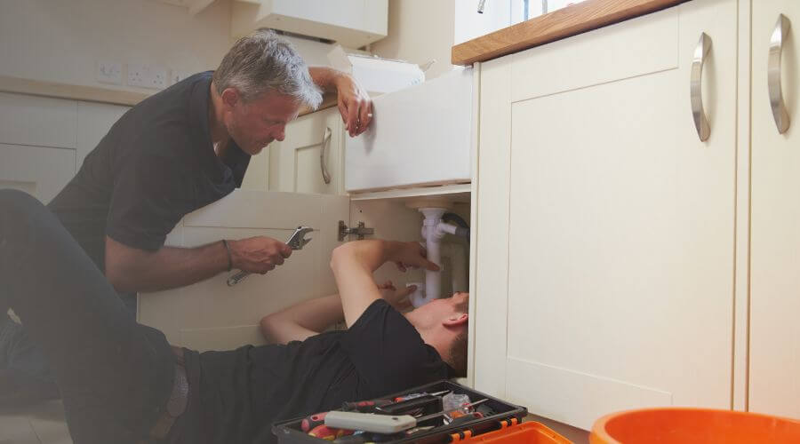 Professional burst pipe repair services in Richland Springs, TX